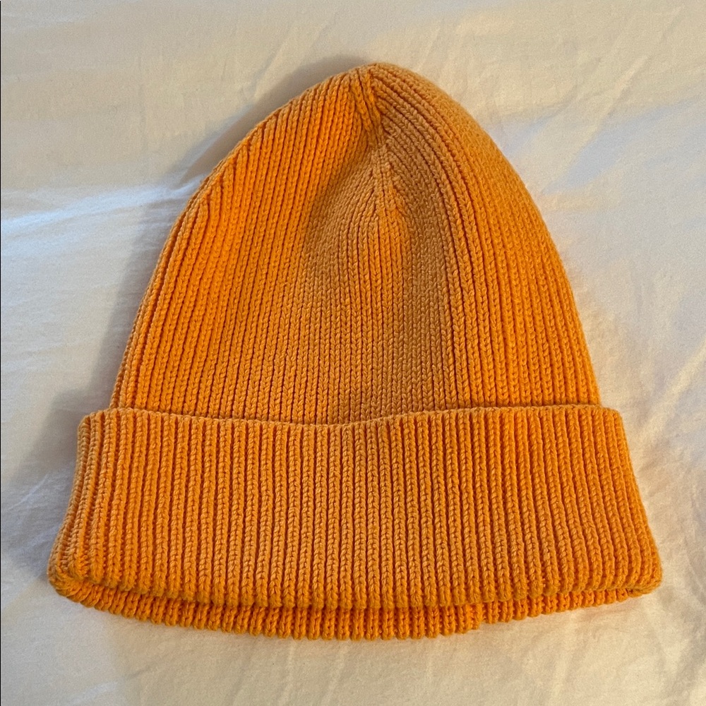 GAP Orange Knit Beanie